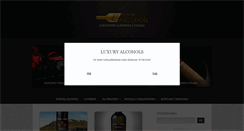 Desktop Screenshot of luxury-alcohols.pl