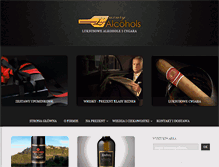 Tablet Screenshot of luxury-alcohols.pl